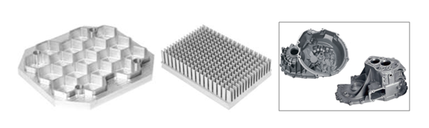 申博官网钻攻机T-700加工工件
