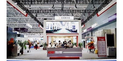 全系“电主轴”新品璀璨登。2022 ITES深圳工业展首日，创世纪新品颁布会成功进行！
